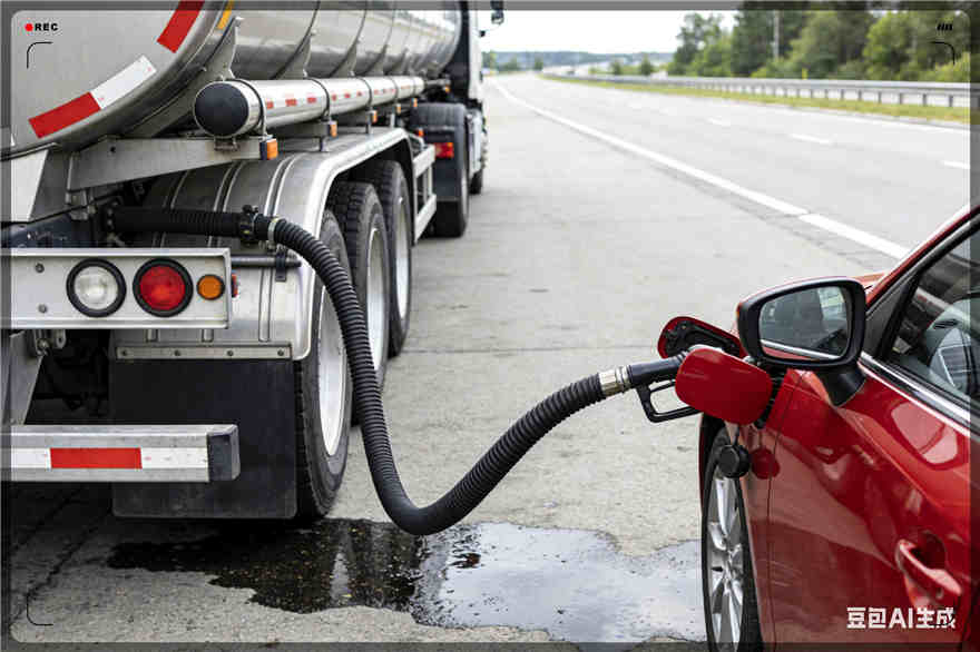 临江汽车救援送水案例